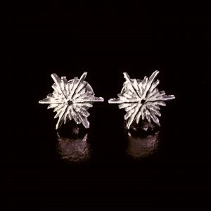 snowflake studs