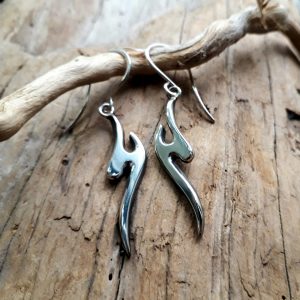 Handmade Silver Drop Earrings