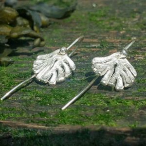 Kelp Drop Earrings by Rob Morris