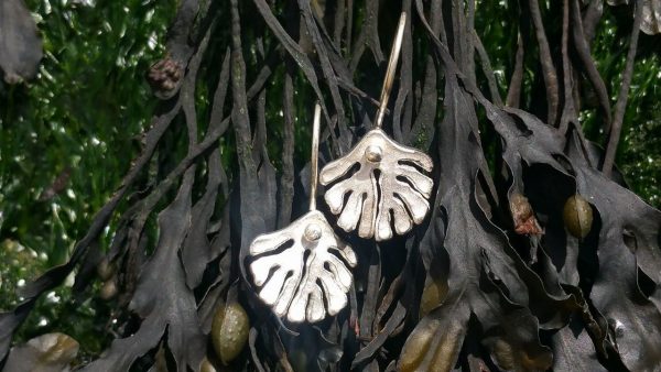 Kelp Drop Earrings by Rob Morris