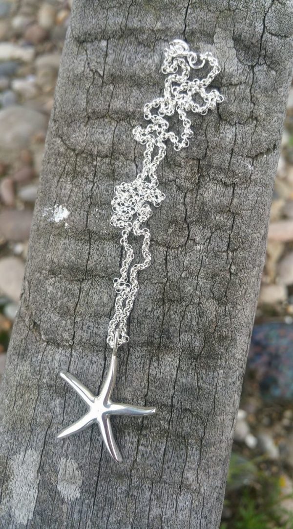 Starfish Pendant Necklace by Rob Morris