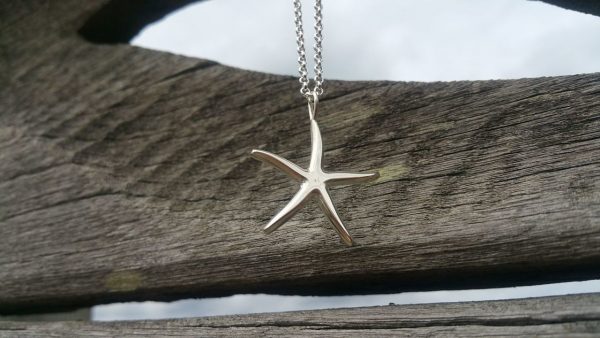Starfish Pendant Necklace by Rob Morris