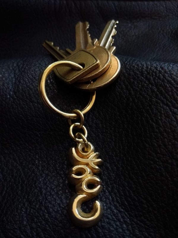 Gertrude Keyring by Rob Morris