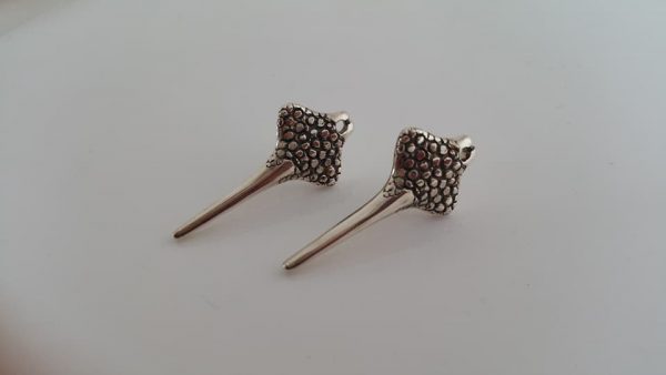 Small Manta Studs by Rob Morris